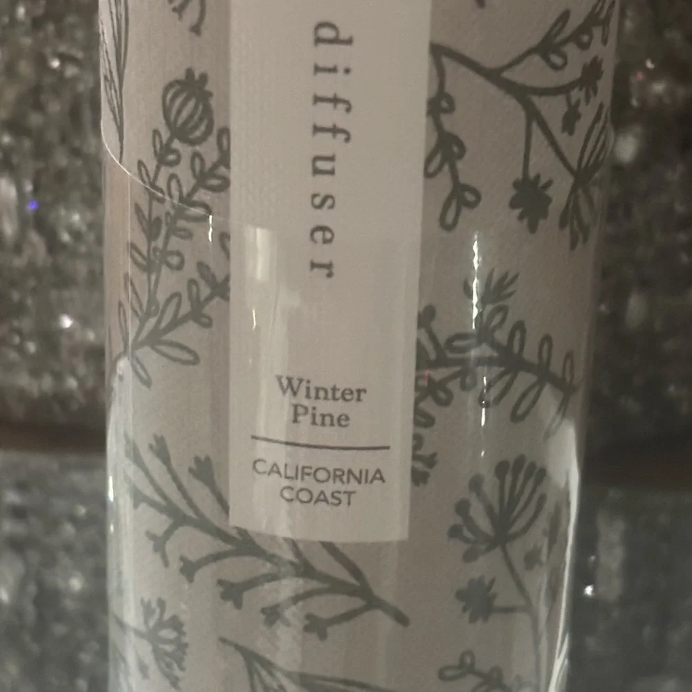 Sand + Fog Winter Pine Diffuser - Elegant Gray Design